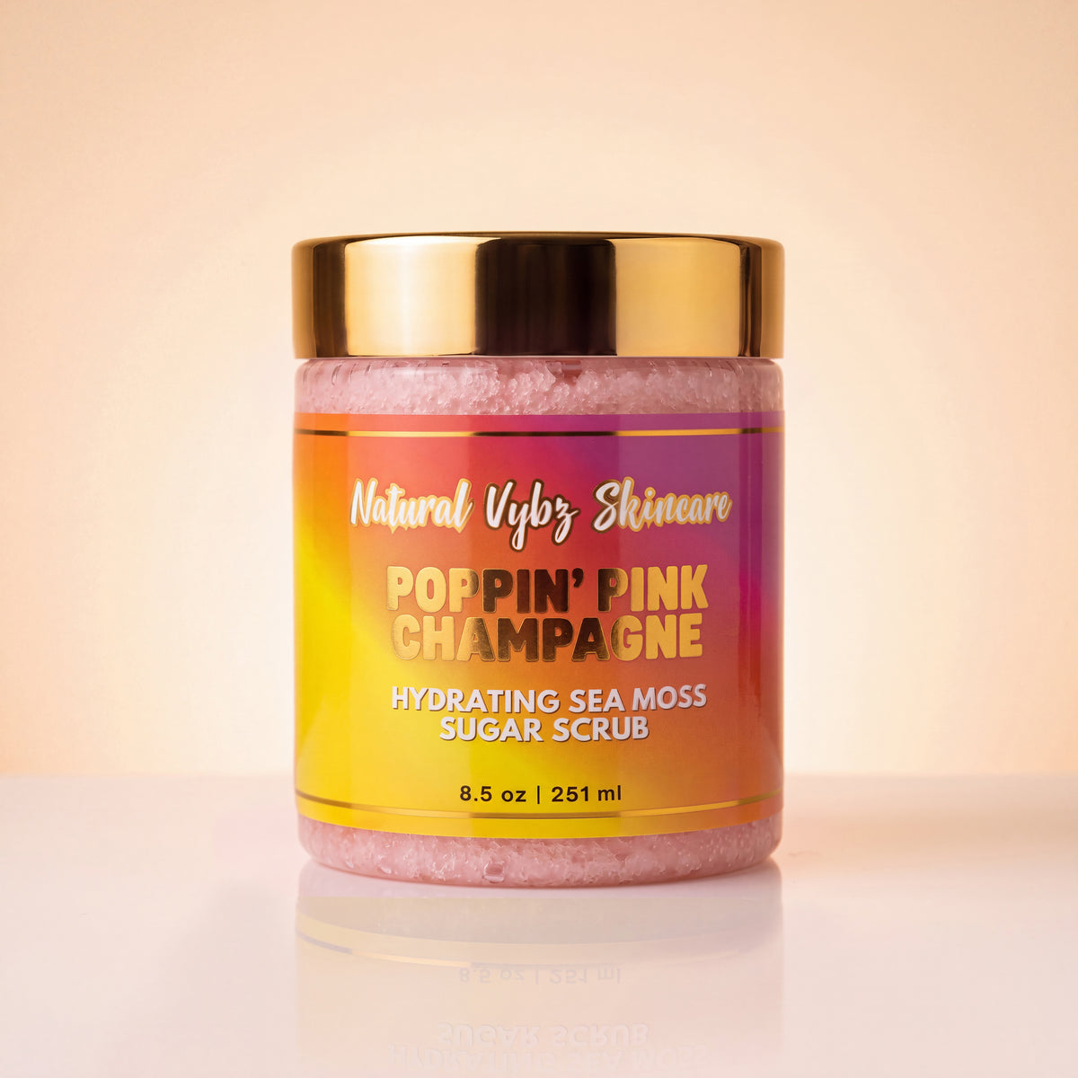 Poppin' Pink Champagne Sea Moss Sugar Scrub