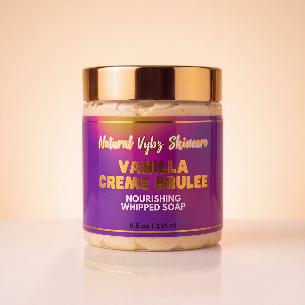 Vanilla Creme Brulee Whipped Soap