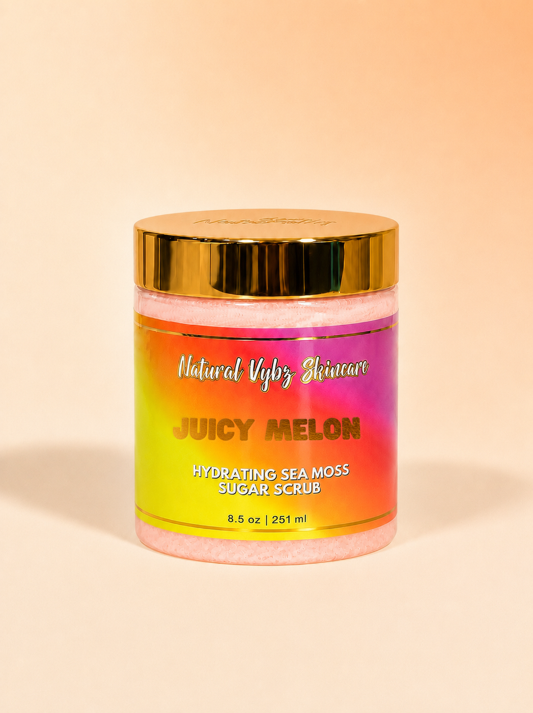 Juicy Melon Sea Moss Sugar Scrub