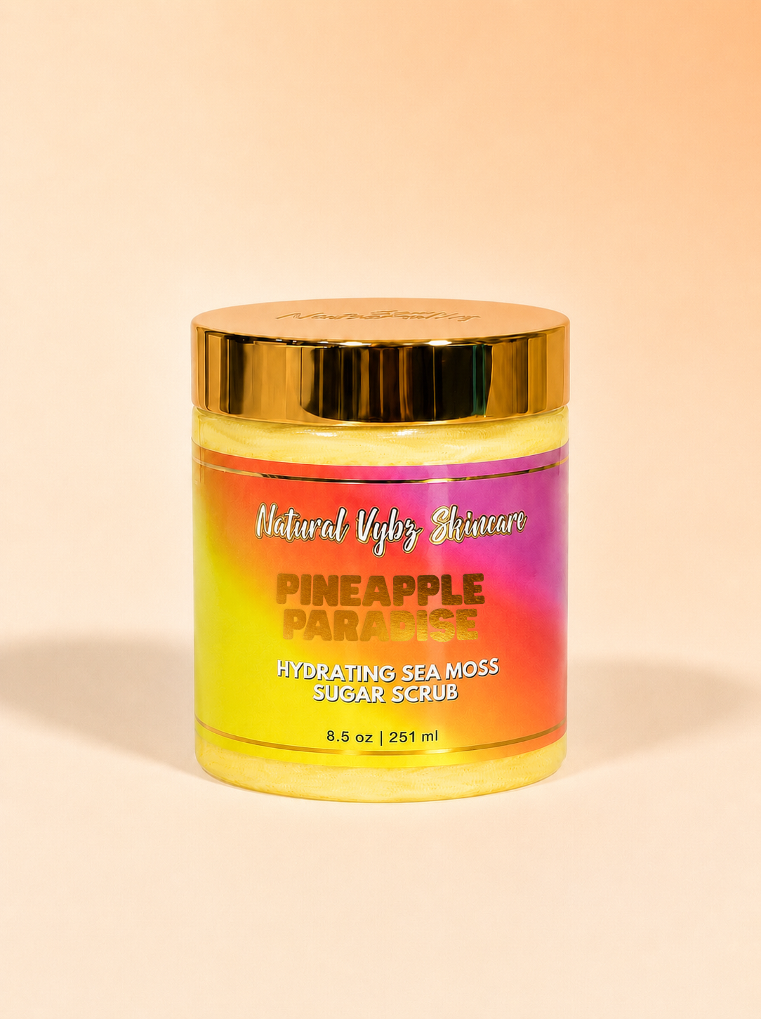 Pineapple Paradise Sea Moss Sugar Scrub