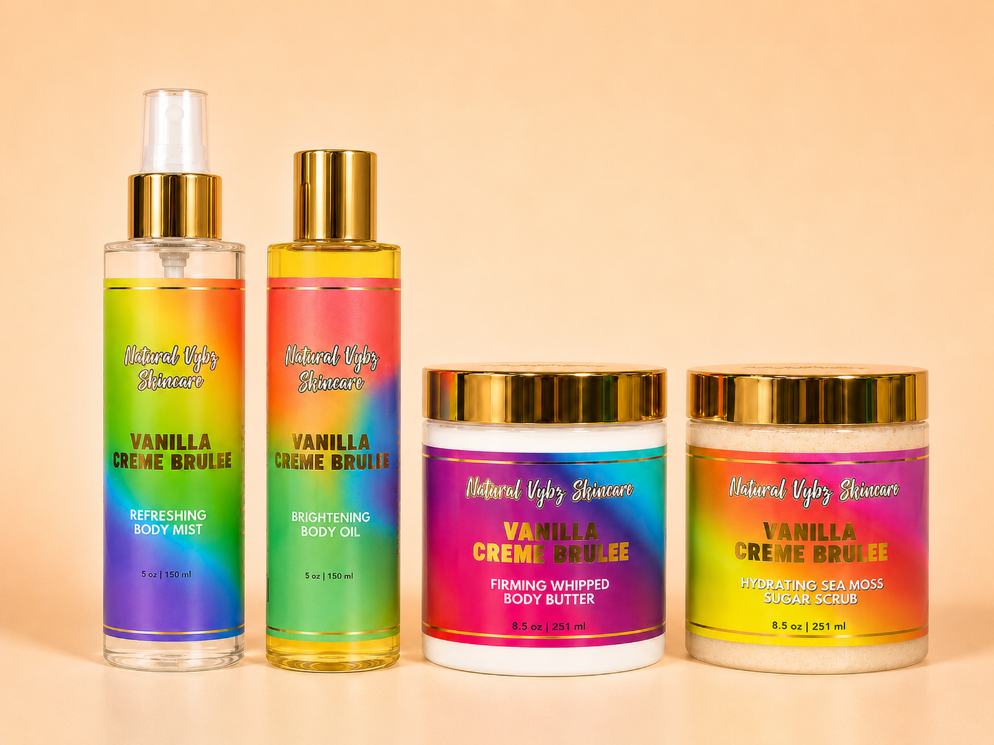 Vanilla Creme Brulee Glow Bundle