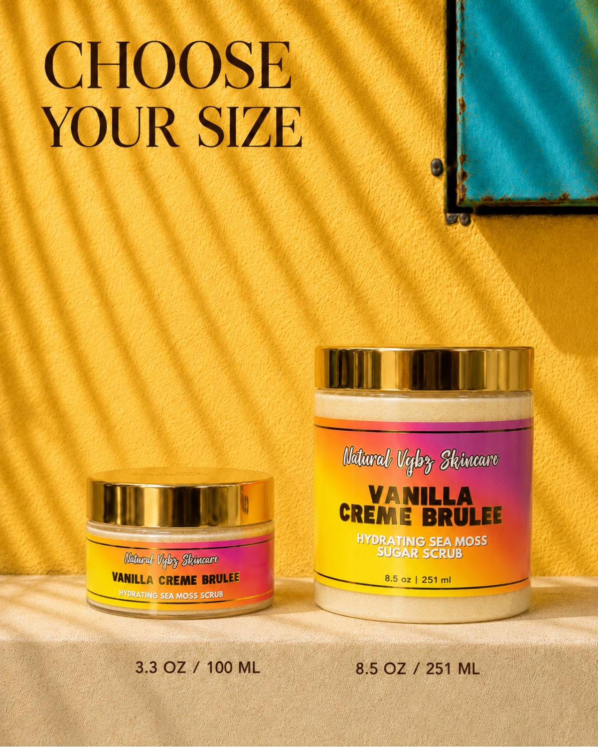 Pineapple Paradise Sea Moss Sugar Scrub