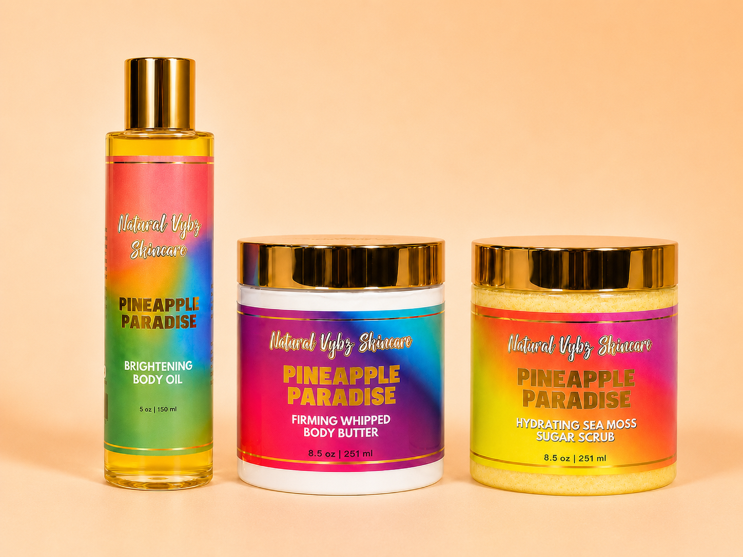Pineapple Paradise Trio Glow Bundle