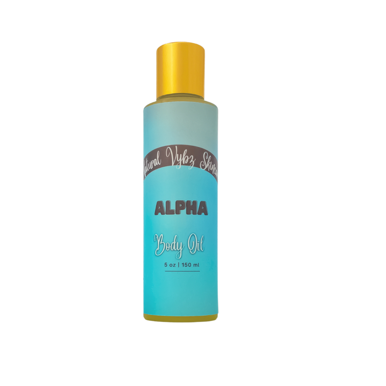 Alpha Body Oil Natural Vybz Skincare Natural Vybz Skincare