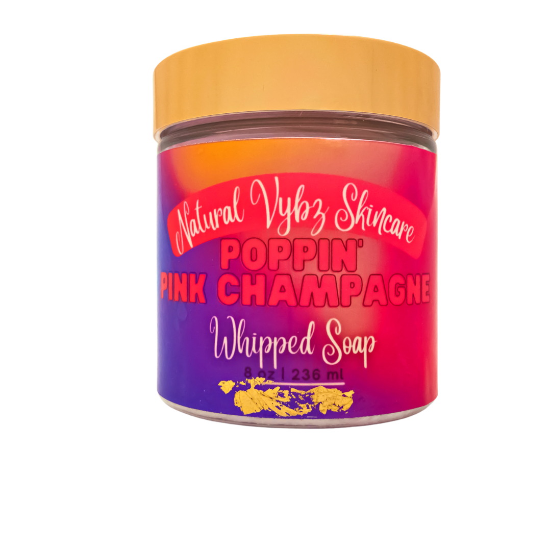 Poppin' Pink Champagne Whipped Soap